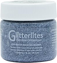Angelus Glitterlites Paint 1 Oz Tuxedo Black