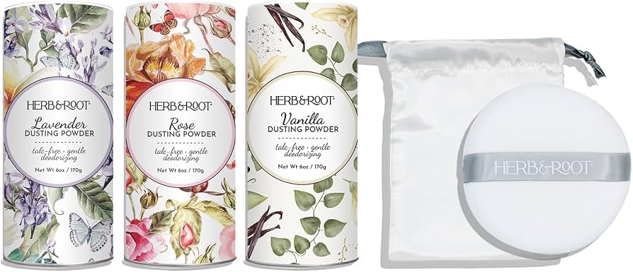 Amazon.com: Herb & Root Body Powder Gift Set- Oprah's Favorite