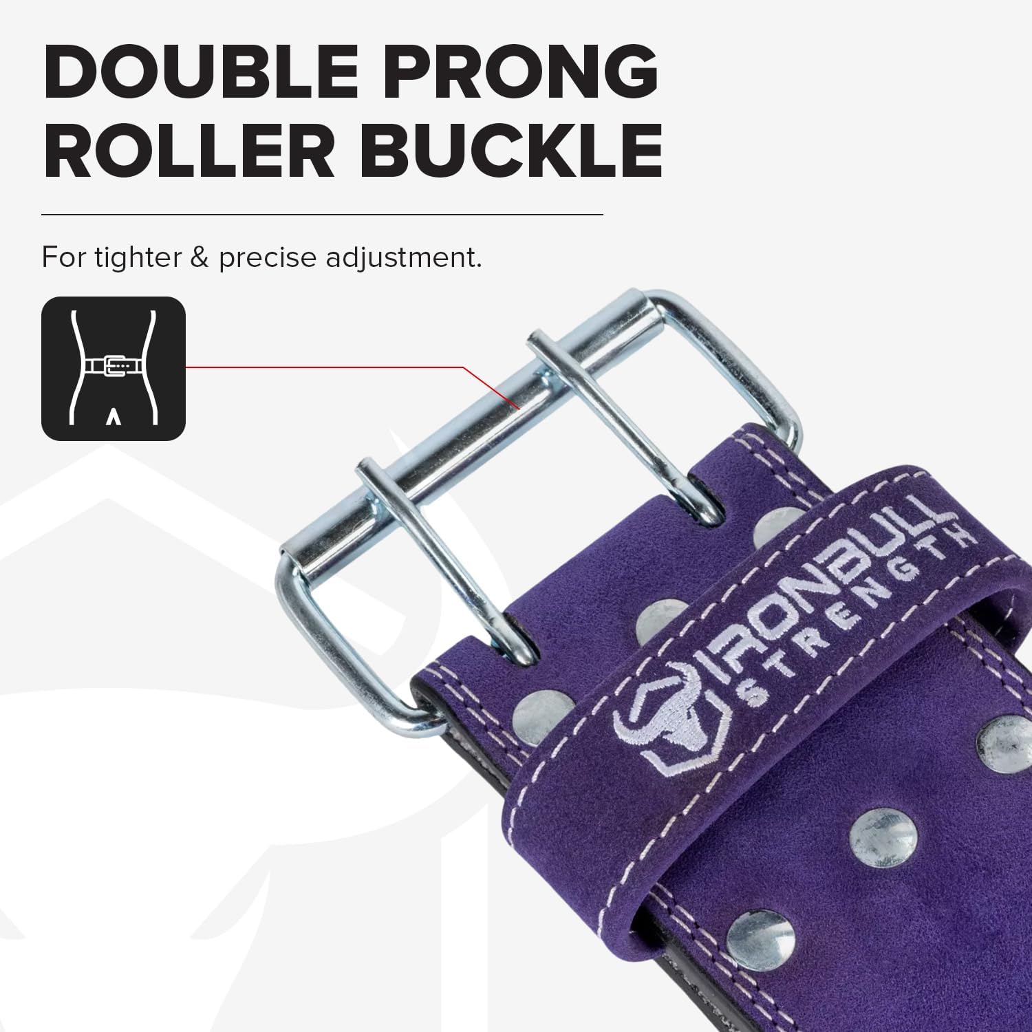 Powerlifting Belt - IPF Approved – Weight Lifting Belt 10mm - Prong Weightlifting Belt for Squats, Deadlift, and Bench Press – Lifting Belt Leather 4in for Men and Women – Back Brace for Gym, Workout, Strength Training, Strongmen & Power Lift