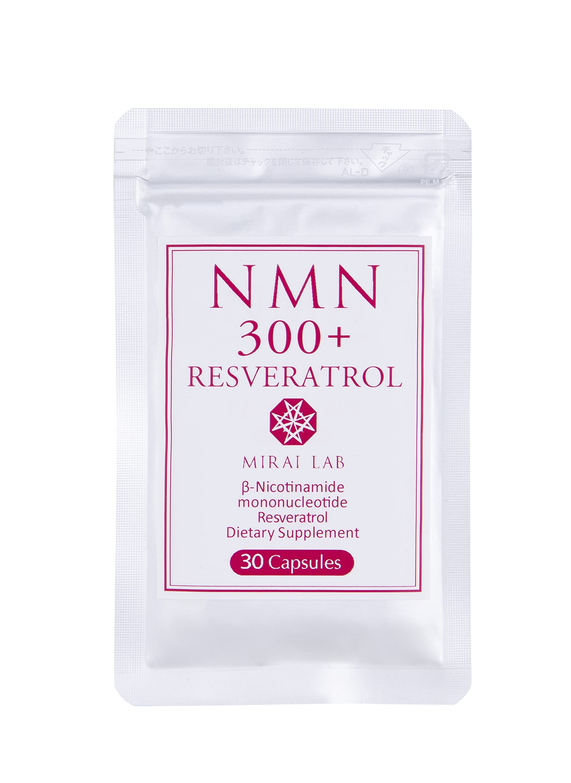 Amazon | 【MIRAILAB 完全β型NMN】ミライラボ NMN ＋レスベラトロール 
