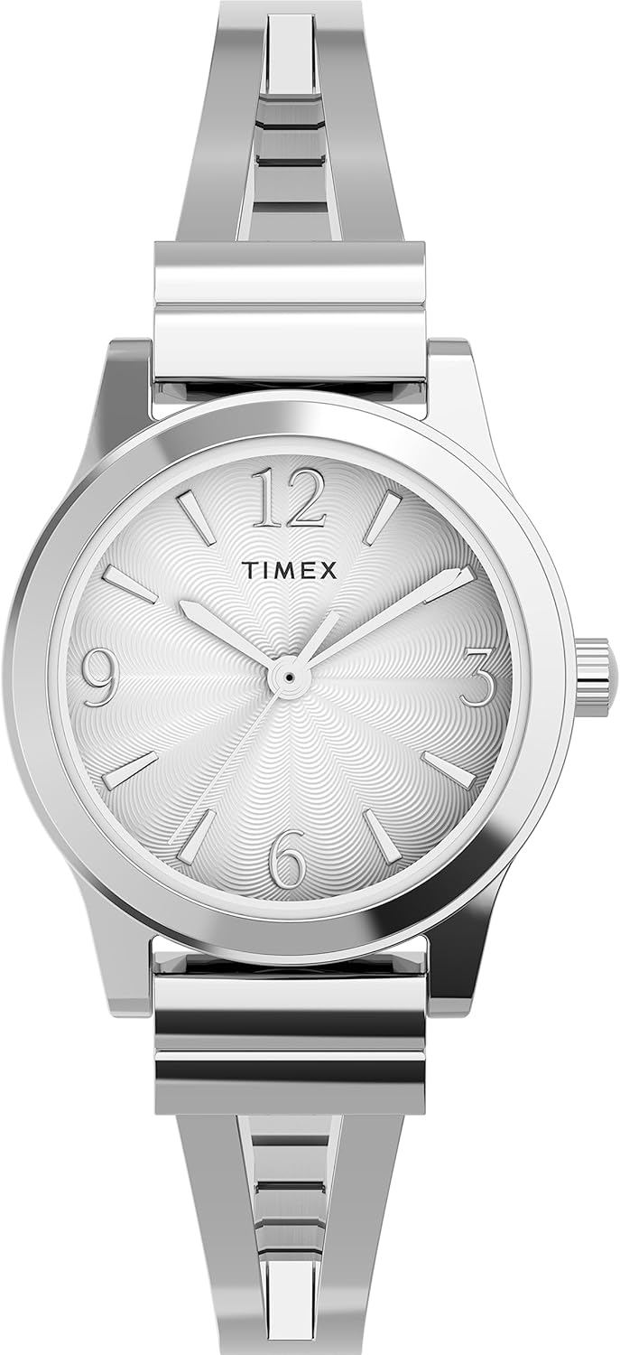 Timex Women's Fashion Stretch Bangles 25mm Watch