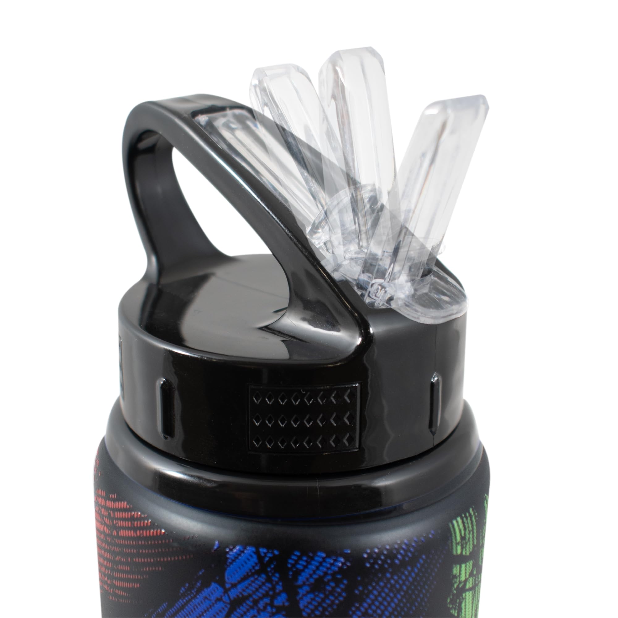Hy-Pro Officially Licensed FIFA World Cup 2026 750ml Aluminium Water Bottle Paint Splatter - Durable Sports Hydration for Football Fans - Gym Bottle with FIFA World Cup 2026, Paint Splatter Design - 4