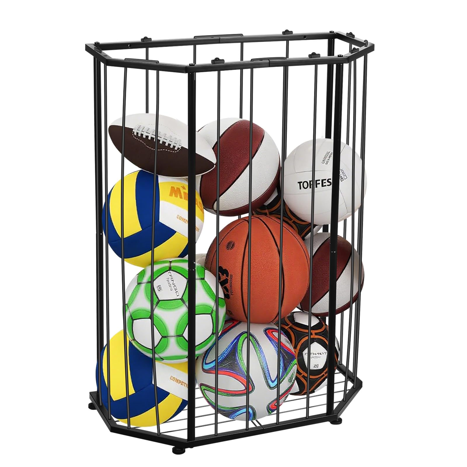 Garage Ball Storage Rack
