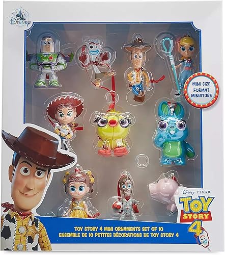 Ornaments 2019 Toy Story 4 Mini Set de 10 - Nuevo