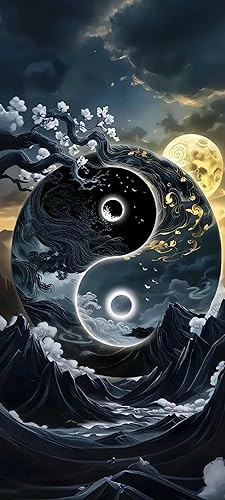 Miniatura 7 de Rousp Kits de pintura de diamantes 5D para adultos, arte con diamantes, árbol de la vida, pintura de diamantes, kit de manualidades de cristal de