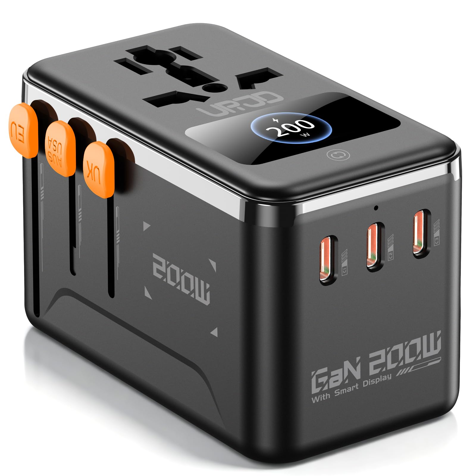 Photo 1 of URJD 200W GaN Universal Travel Adapter