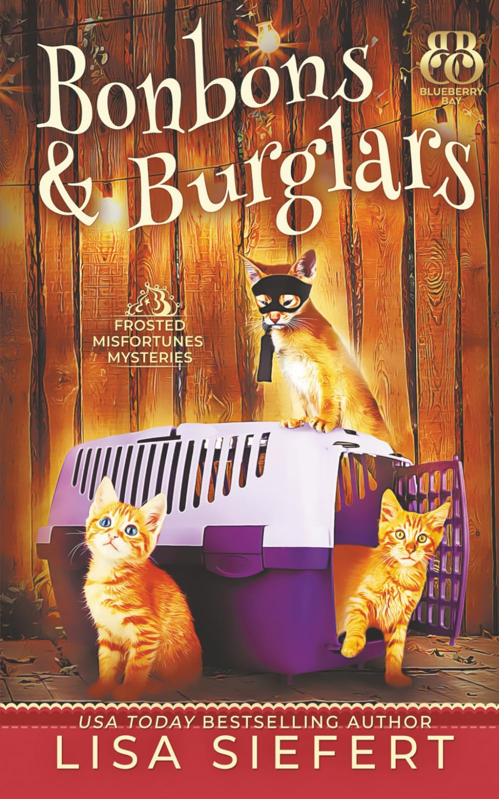 Bonbons and Burglars (Frosted Misfortunes Mysteries)