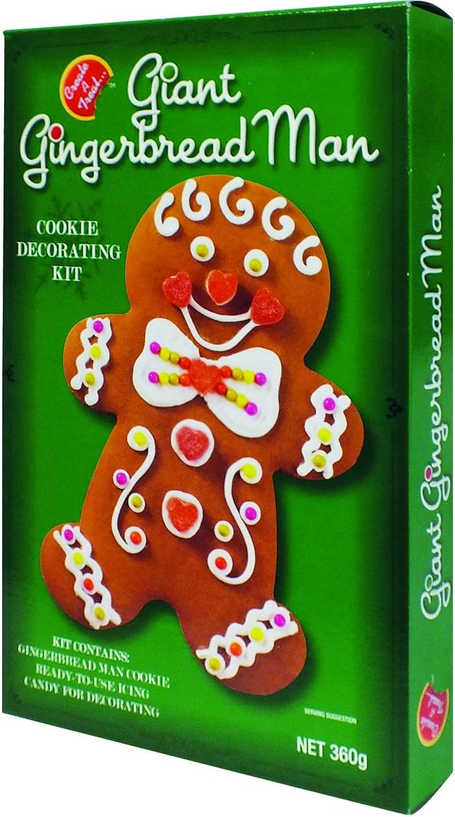 Create-a-treat Giant Gingerbread Man Cookie Kit