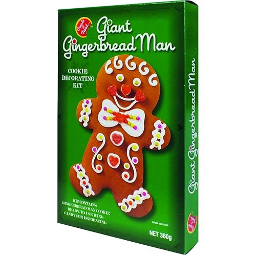 Create-A-Treat, Kit de Galletas de Hombre Gigante de Jengibre