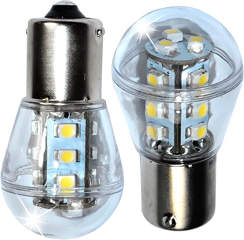 HQRP Paquete de 2 bombillas LED para faros delanteros compatibles con John Deere LTR166 LTR180 LT133 LT150 LT155 LT160 LT166 LT170 LT180 LX255 LX266