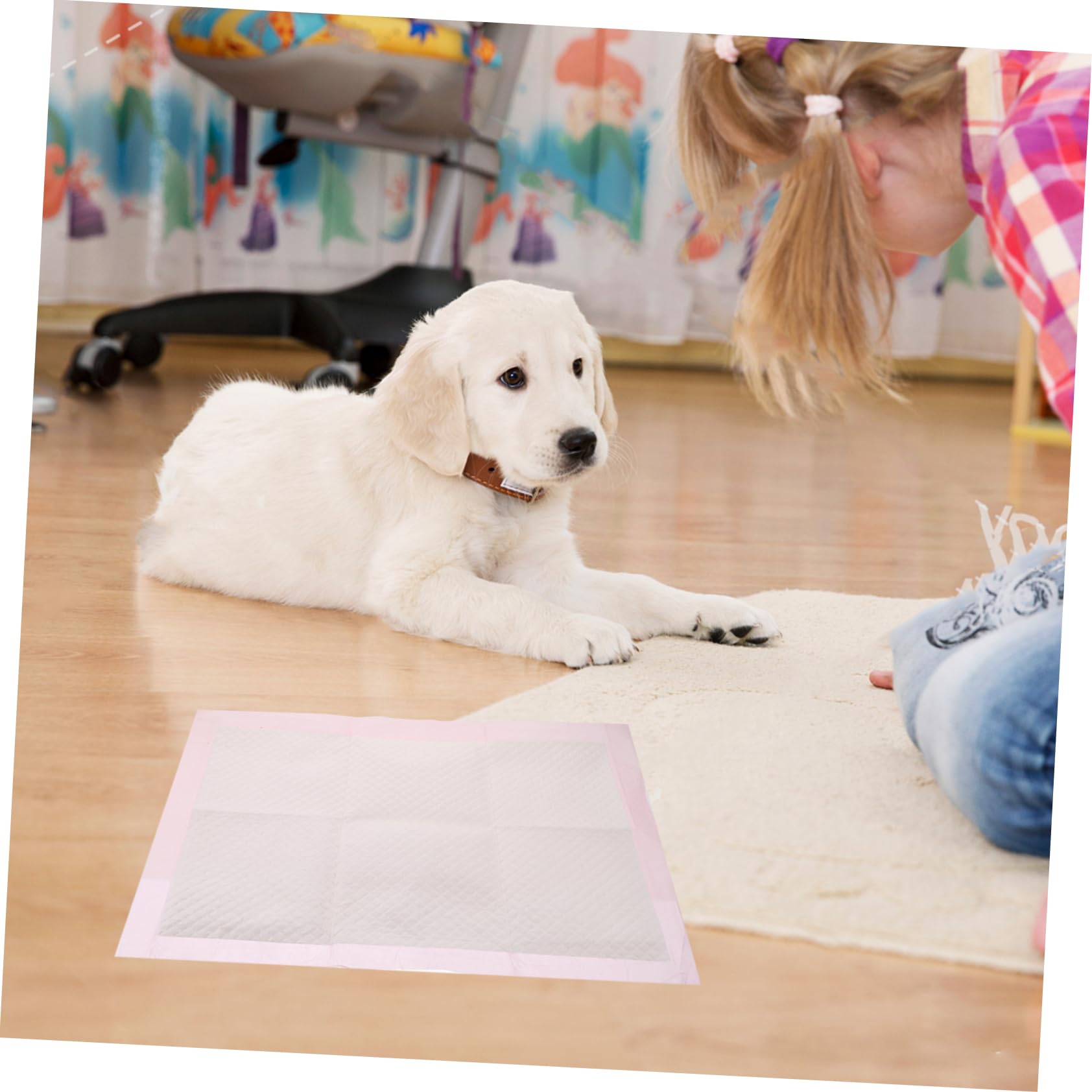 ibasenice 100piezas Tapete De Entrenamiento para Mascotas Empapadores Desechables para Cachorros y Gatos Empapadores para Orinales para Perros Pequeños Interiores para Entrenamiento De