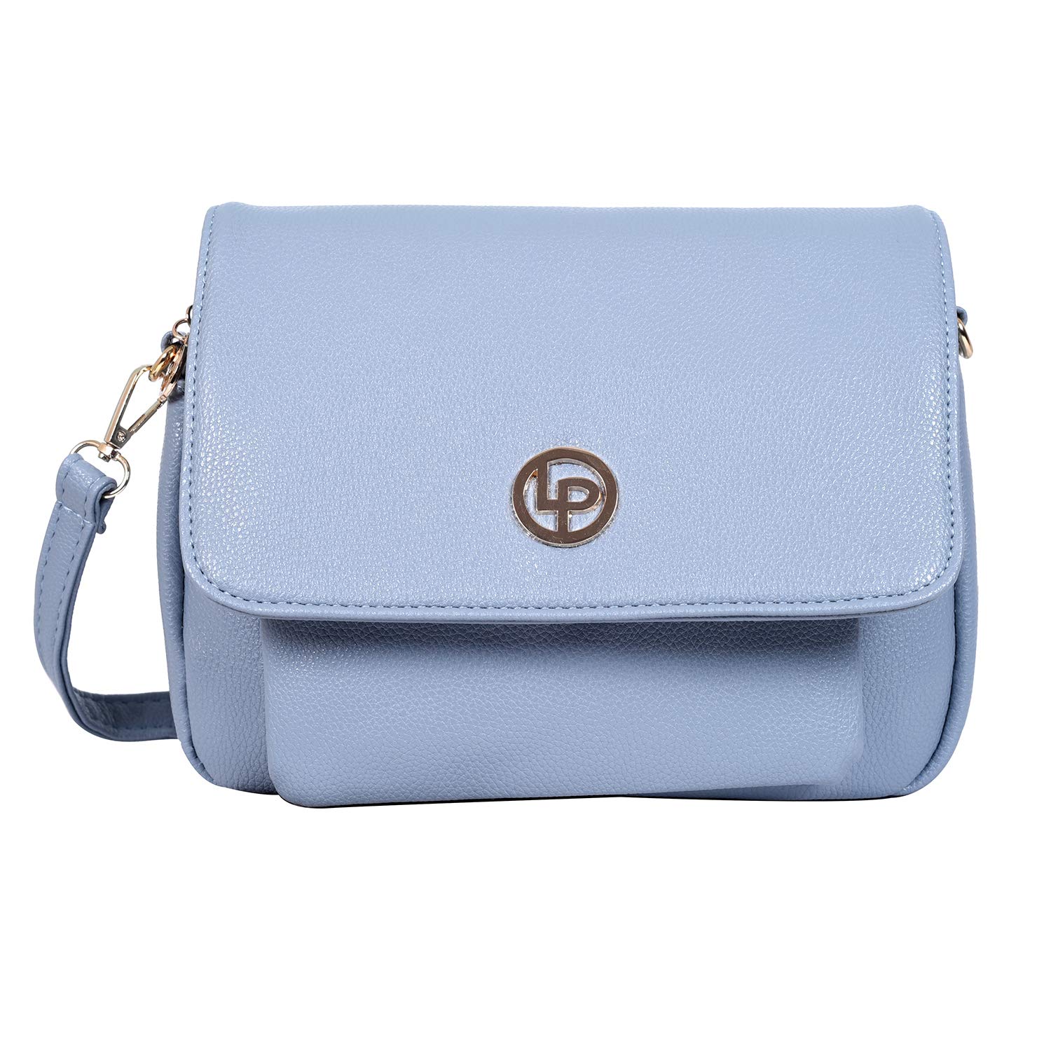 Lino Perros Beige Faux Leather Sling Bag (GREY) (B07LH186DK) Amazon Price History, Amazon Price Tracker