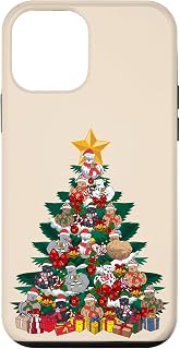 iPhone 12 mini Silkie Chicken Christmas Tree Case