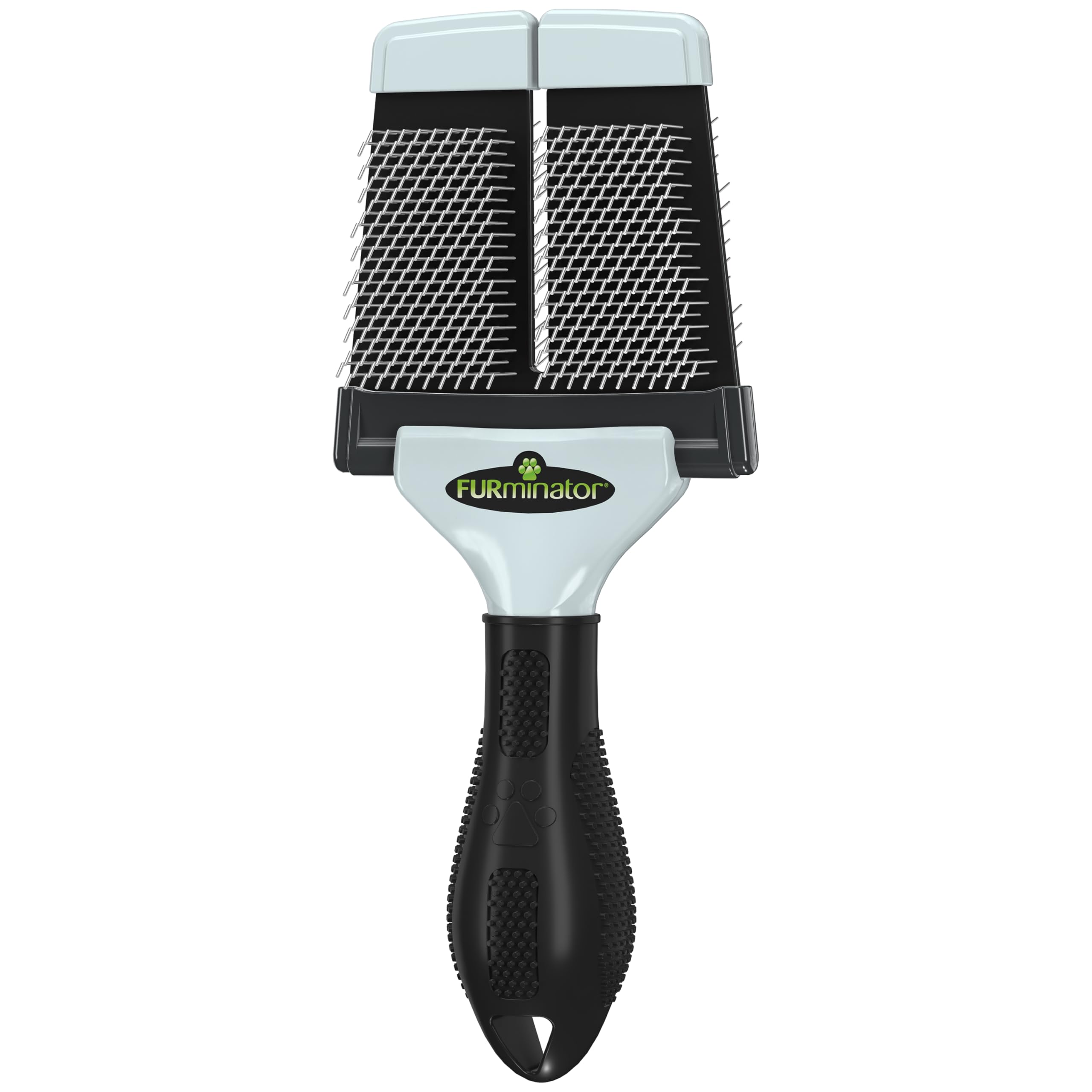 FURminator Large Slicker Brush - Gentle Grooming Tool For Medium Large Dogs & Cats - Tangle Free, Glossy Coat
