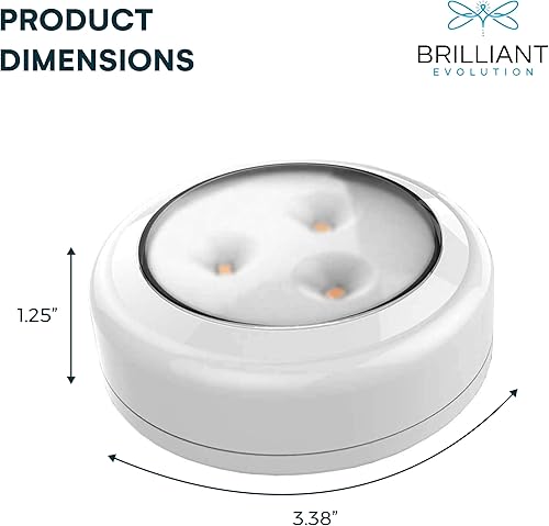 Miniatura 3 de Luz LED inalámbrica a control remoto para empotrar BRRC135 085watts 1 volts