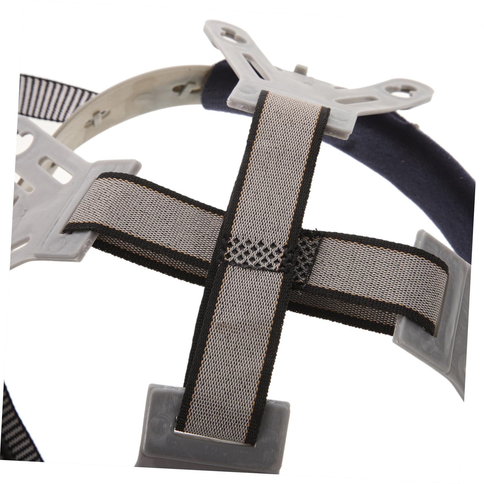 Gadpiparty Helmfutter Konstruktion Hutfutter Aufhängung für Sicherheitshut hart Helm, Kinnriemen, Schutzhelm Schutzhelmeinlage zum Austausch Helmaufhängung Stoff Grey
