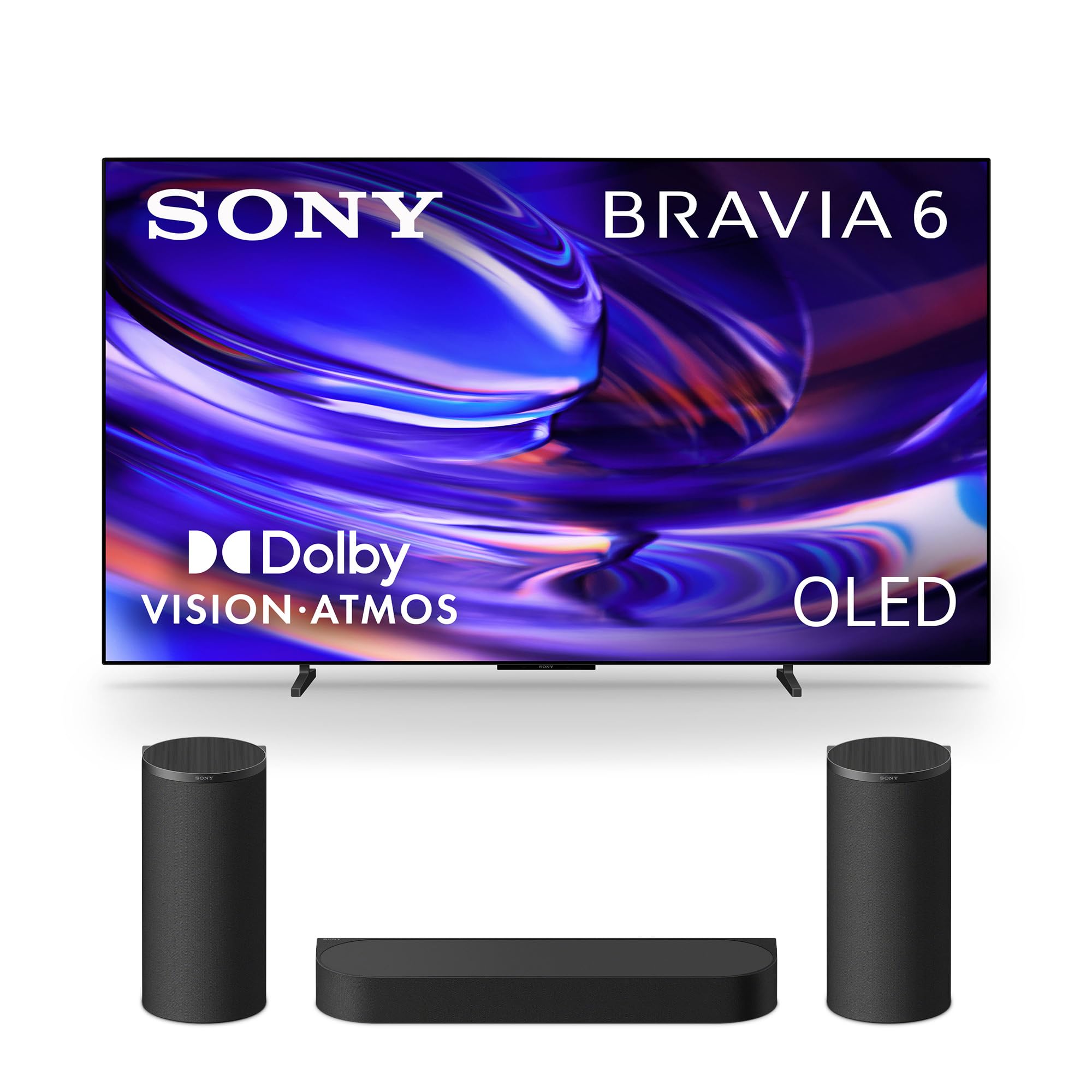 Sony 65 Inch BRAVIA 6 OLED TV and BRAVIA Theater Trio 3-Unit System Bundle