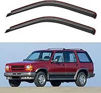 Vista 1 de Viseras de ventana, protectores de lluvia para Ford Explorer 1991-2000, deflectores de viento en el canal para Ford Explorer Sport 2001-2003, Mazda