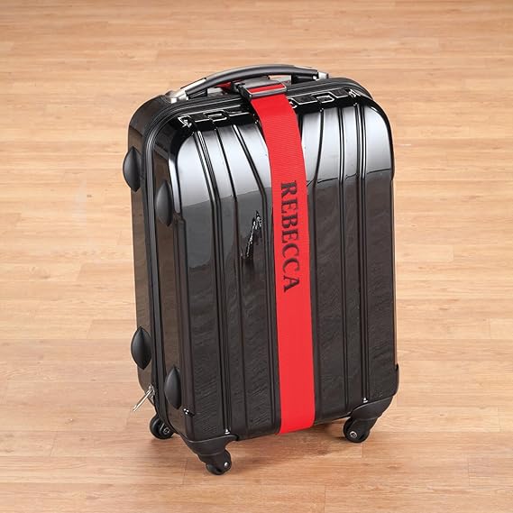 custom luggage straps