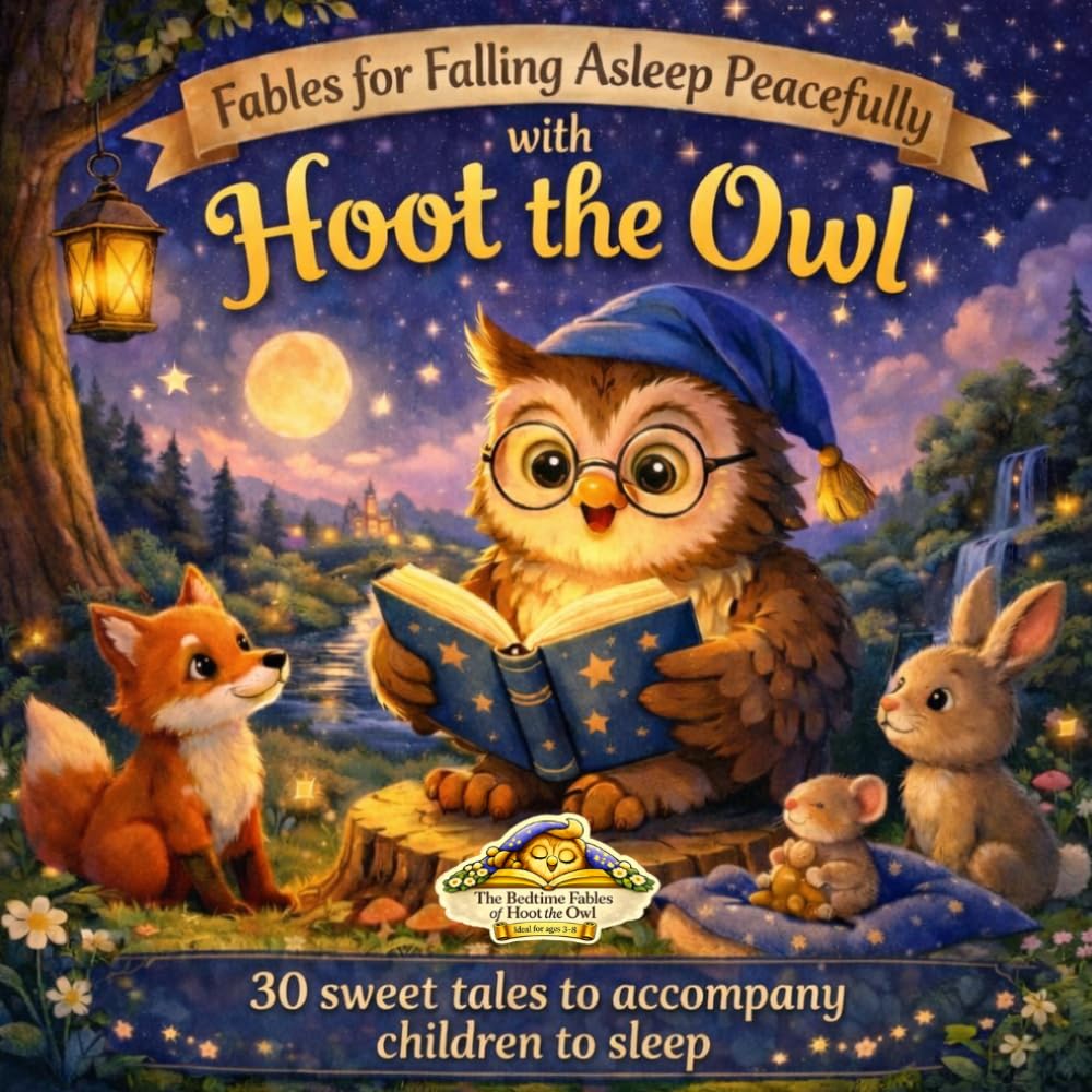 Fables for Fall Asleep Peacefully with Hoot the Owl: 30 Sweet Stories to Accompany children towards a peaceful and happy sleep (The Bedtime Fables of Hoot The Owl)