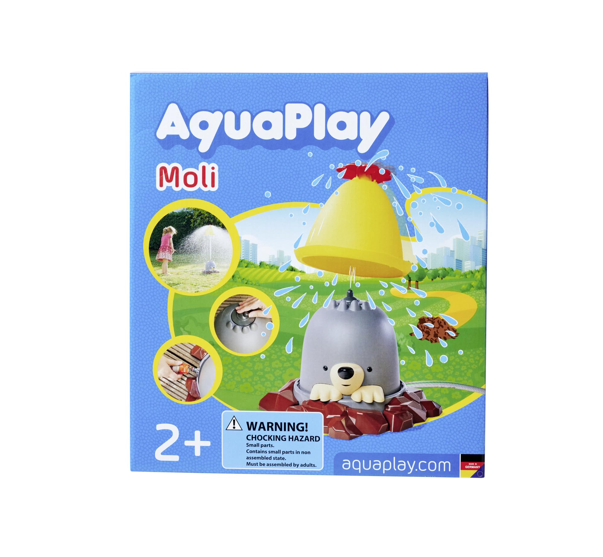 Aquaplay - Taupe Arroseuse - Jeu d'eau pour Enfants - Plein Air - Raccord Tuyau d'Arrosage - Dès 3 Ans - 8700001590