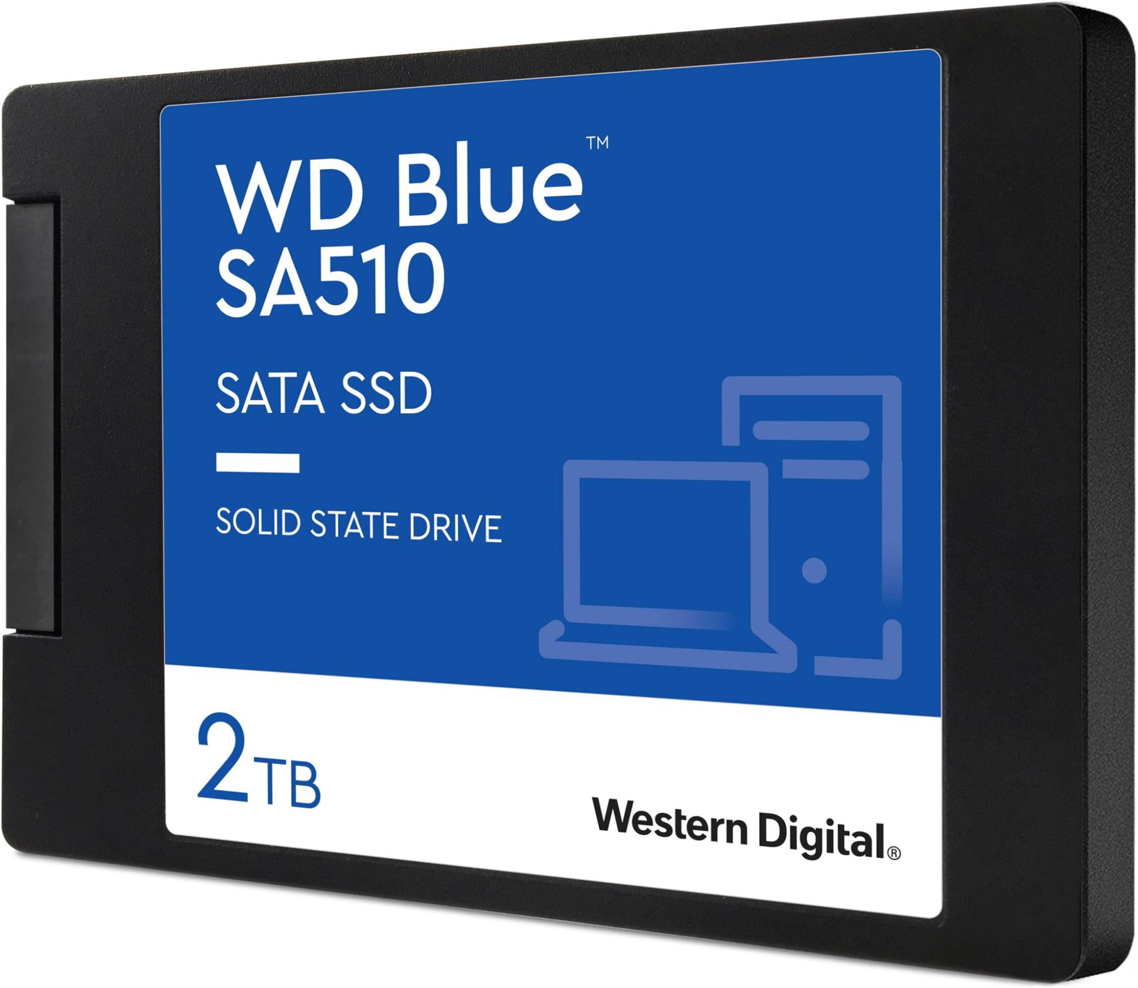 WD Blue 3D NAND Internal SSD 2.5 Inch SATA - 1 TB, Blue