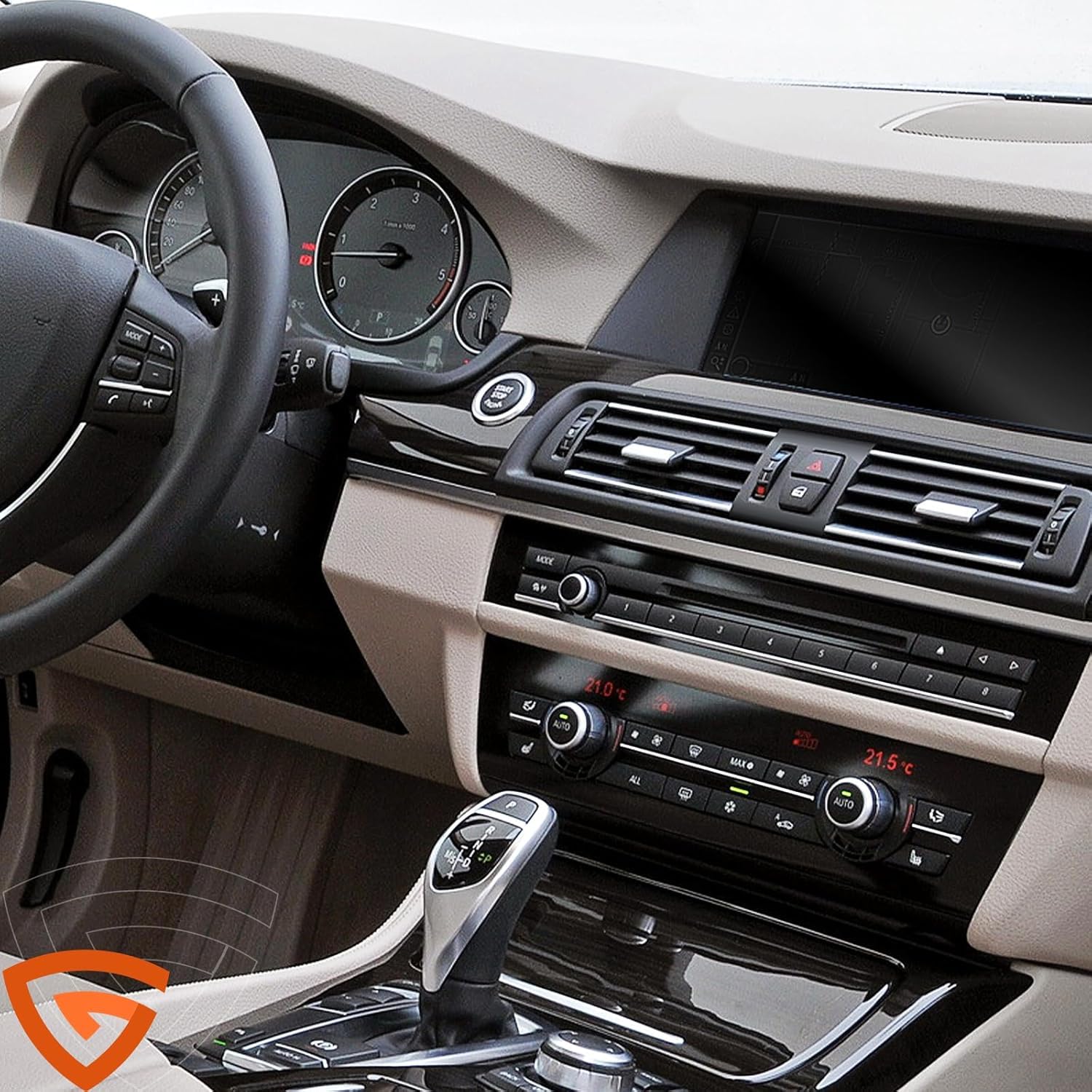 GEARMONSTER Frontluftgitter AC Lüftungsgitter für BMW 5er F10 F11 Klimaanlagengitter kompatibel mit 520 523 525 528 530 535 550 2010-2016, Lüftungsgitter Klimaanlage Ersatz 64229166885