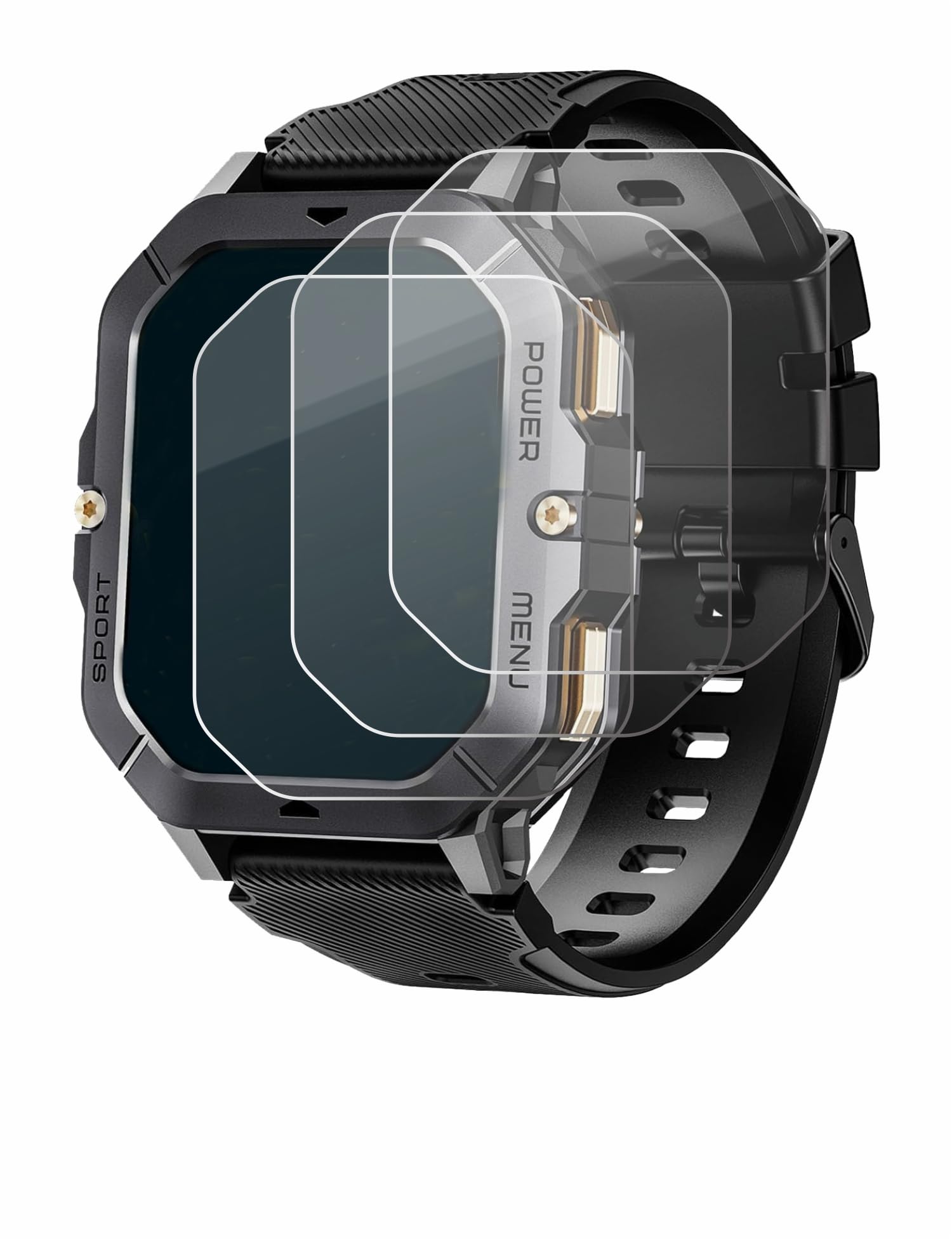 Brotect Pellicola Protettiva Per Polar M400 / M430 [2 Pezzi] Trasparente, Anti-impronte, Made In Germany