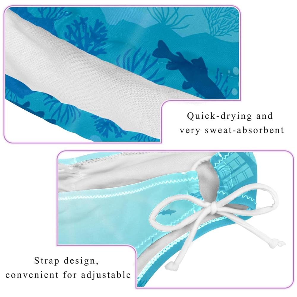 FIED 水着 青から白のグラデーション Amazon.co.jp: 2XL ホワイト SEOBEAN/セビン ドット柄