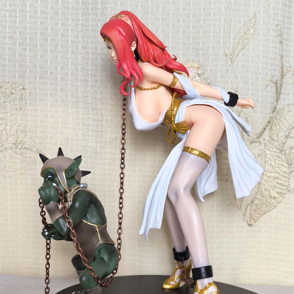 DEXSHUN The Beautiful Queen Captured by Goblin Figur Anime Figuren Queen Pharnelis & Goblin Figur Set Illustration Original Painting Modell PVC Modell Deskto Dekoration Geschenk Sammlerstück 25cm