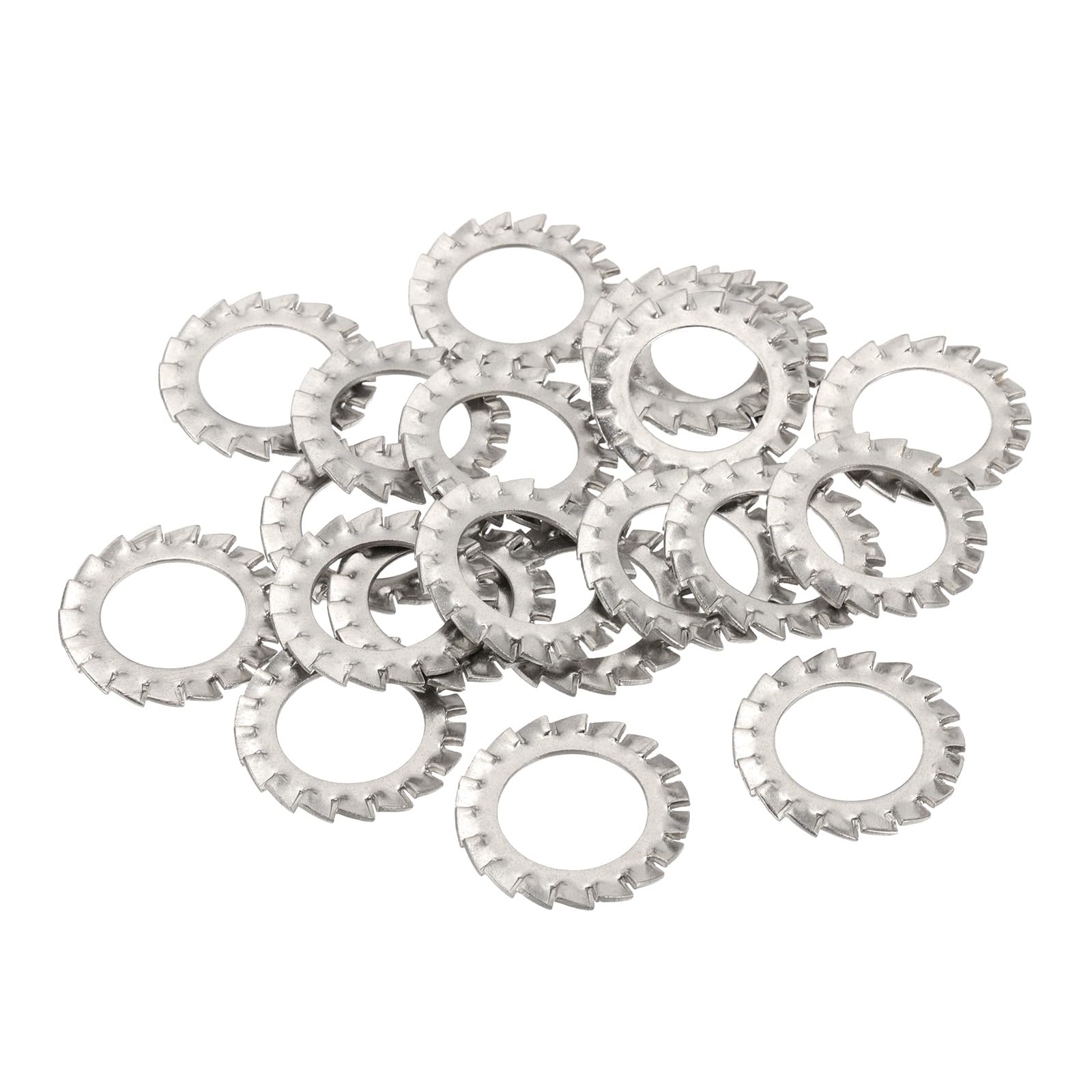 PATIKIL M18 External Tooth Lock Washers