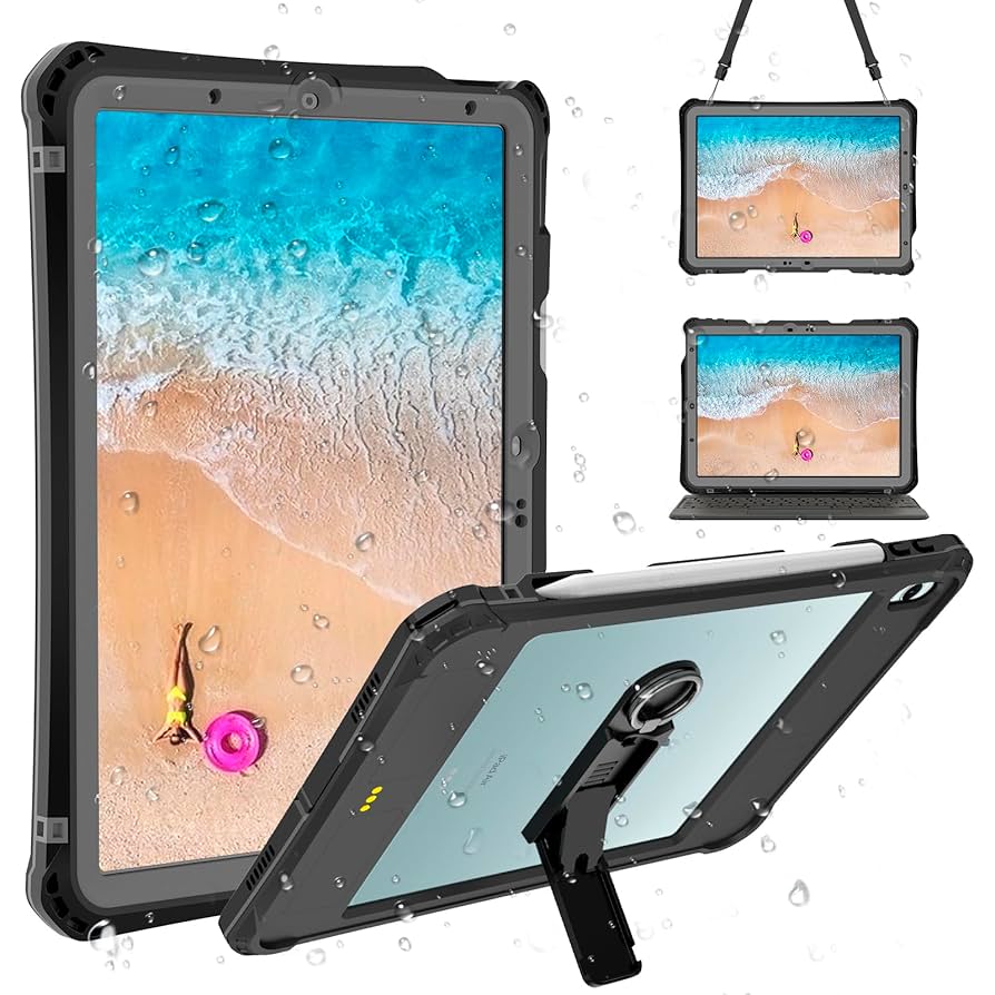 Amazon.com: ShallBox Case Waterproof for iPad Air 7th/6th/11