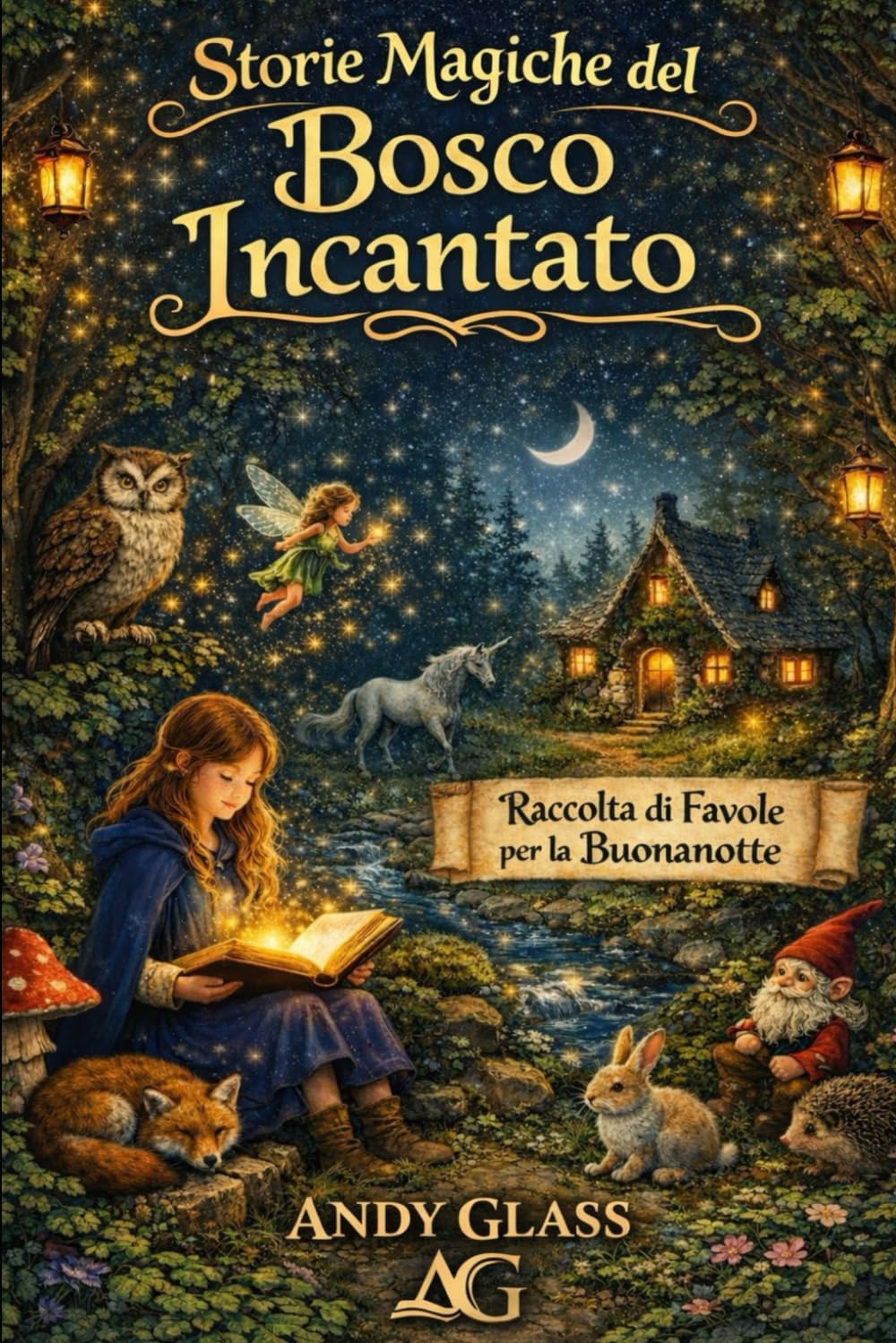 Storie Magiche del Bosco Incantato: Raccolta di Favole per la Buonanotte