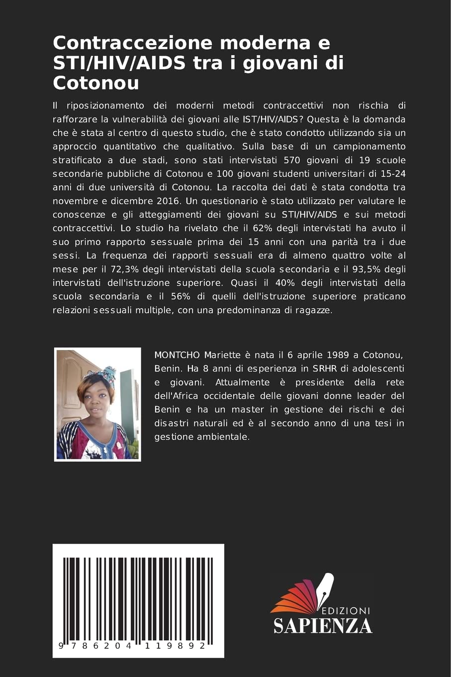 Contraccezione moderna e STI/HIV/AIDS tra i giovani di Cotonou
