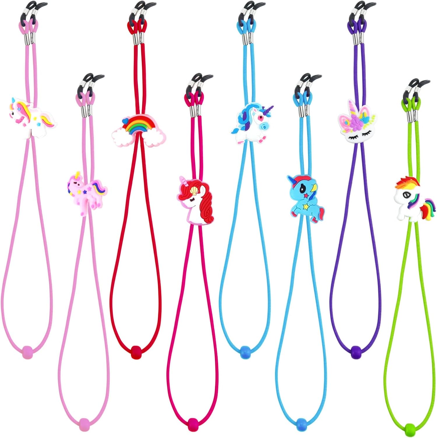 8 Pcs Kids Glasses Strap Anti-slip...