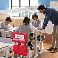 Vista 5 de Chairback Buddy Pocket Chart,Student Chair Pockets for Classroom,Chairback Buddy Pocket Chair Pockets for Classroom1 Student Name Tag, Chair Pockets