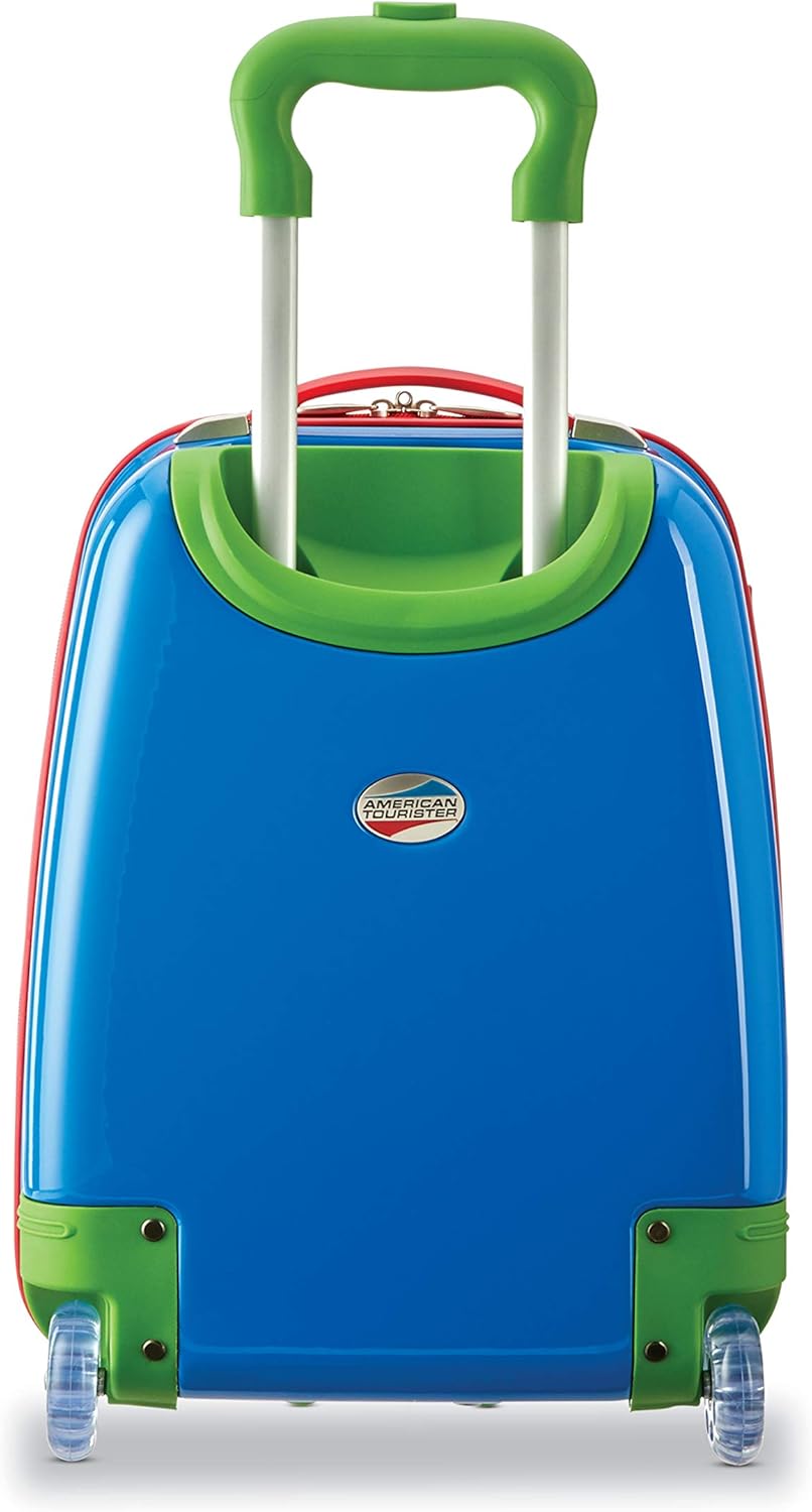  | American Tourister Kids' Disney Hardside Upright Luggage, Mickey Mouse 2, Carry-On 16-Inch | Kids' Luggage