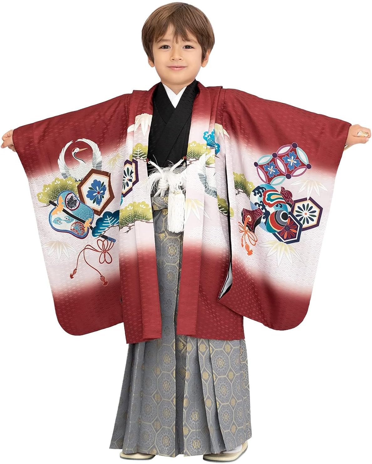 Amazon | [KYOETSU] [キョウエツ] 七五三 5歳 男の子 着物