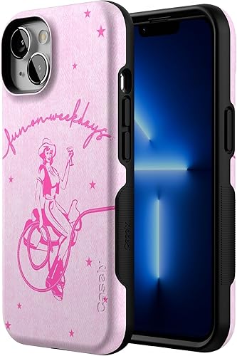 Vista 398 de Casely Funda para iPhone 13 Compatible con MagSafe Color Splash de medianoche Funda retro abstracta Color de medianoche Splash Abstracto