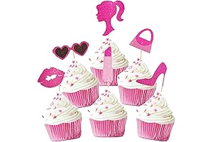 Princess Cupcake Toppers for Barbie Themed Parties