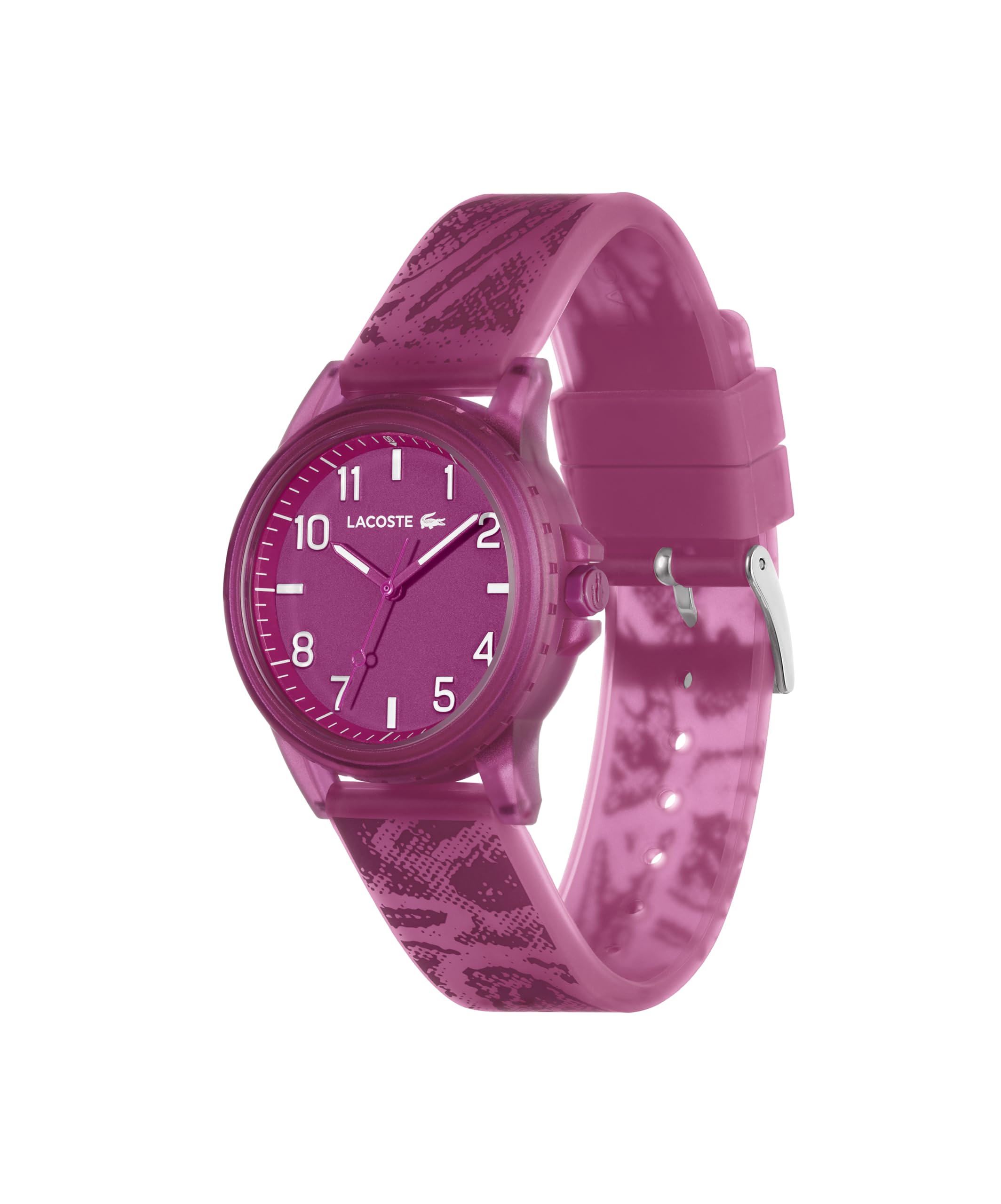 Lacoste Montre Enfant Rider Analogique – Mouvement Quartz, Étanche, Bracelet Silicone – Cadeau Mixte Garçon Fille