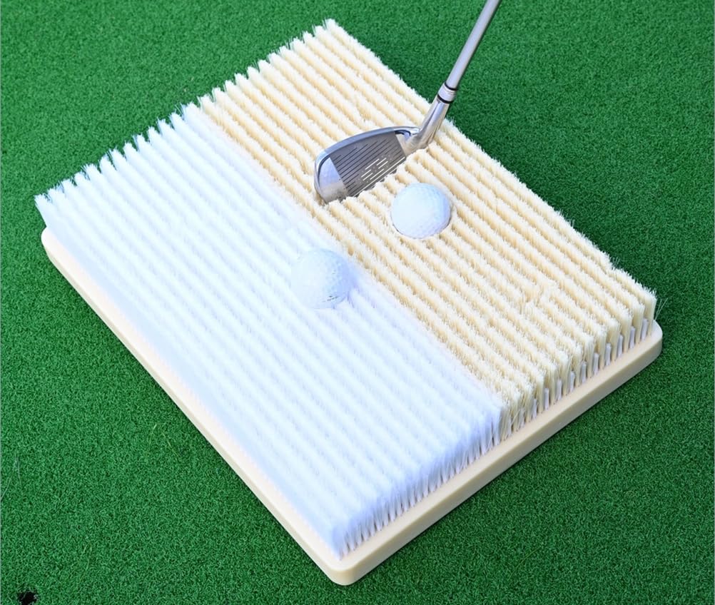 Práctica de práctica de búnker de Golf Realista en la práctica de astillado de Arena Realista, 2 en 1 simula el Verdadero búnker de Campo de Golf, estatera de práctica