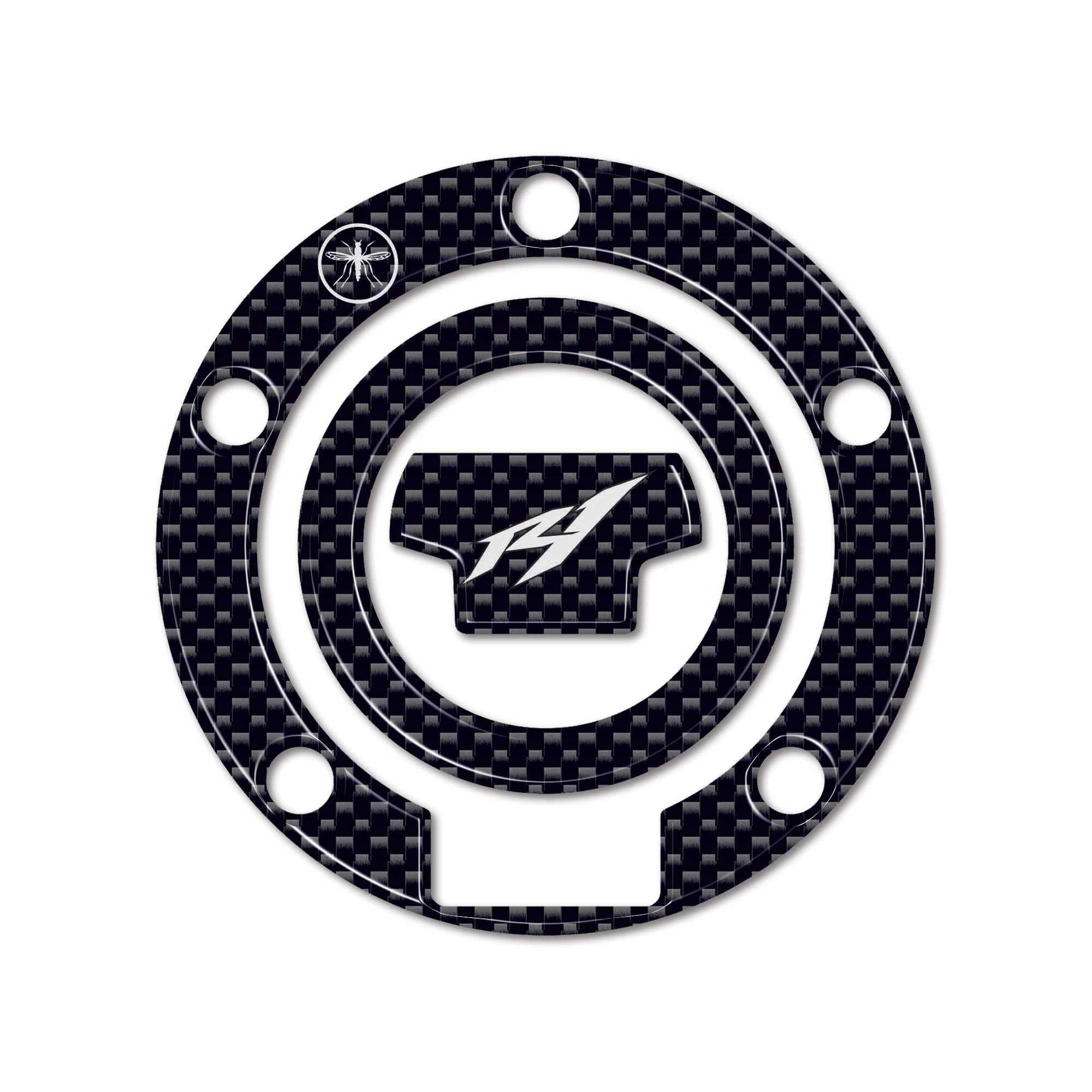 Labelbike - Adhésif Résine 3D Protection Bouchon Réservoir De Moto