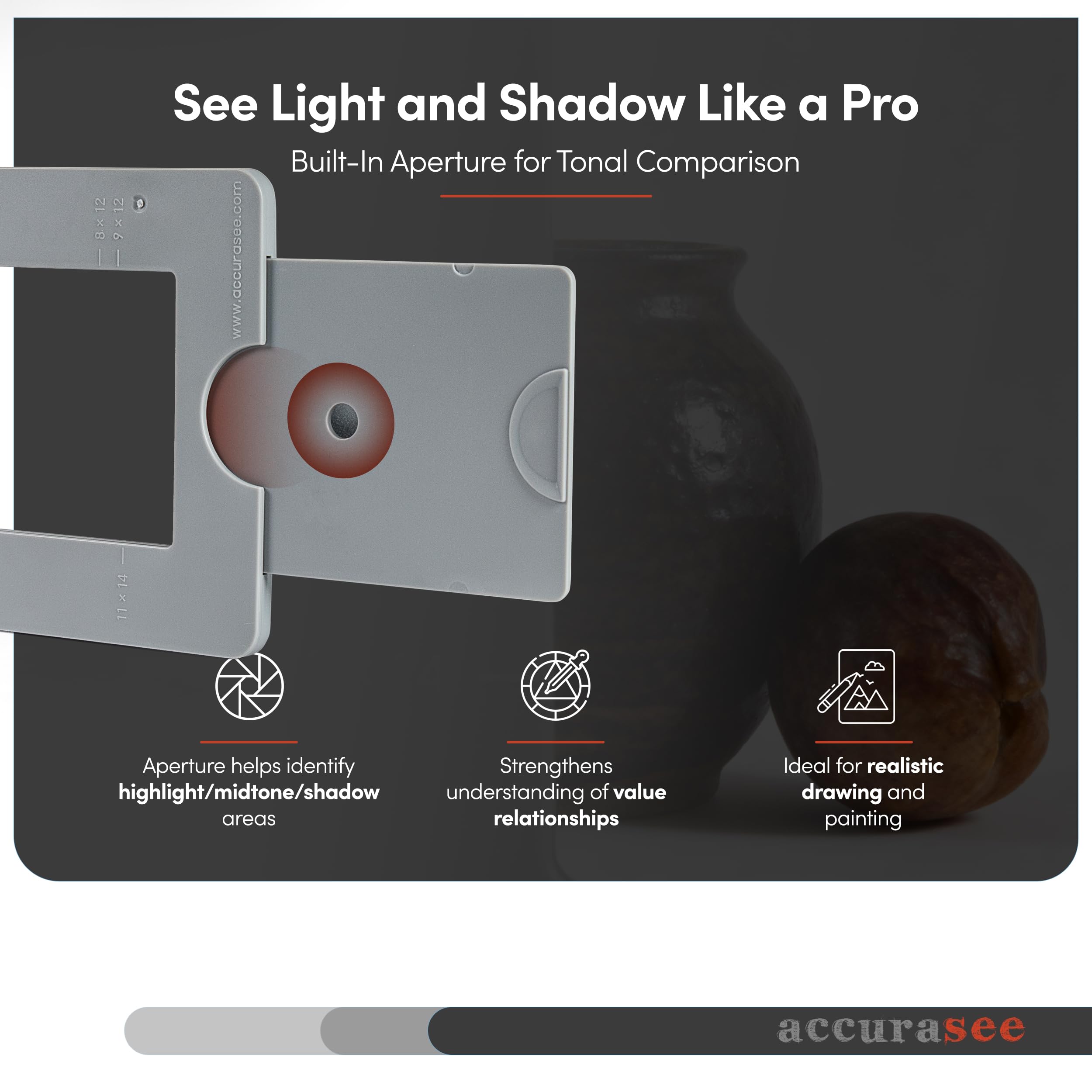 Accurasee View Finder - Artist Composition Tool -3 Accurasee View Finder - Artist Composition Tool -3