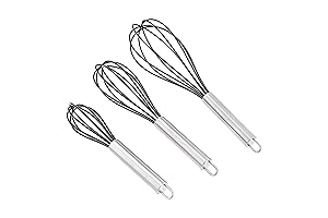 Amazon Basics Whisk Set for Expert Cooking