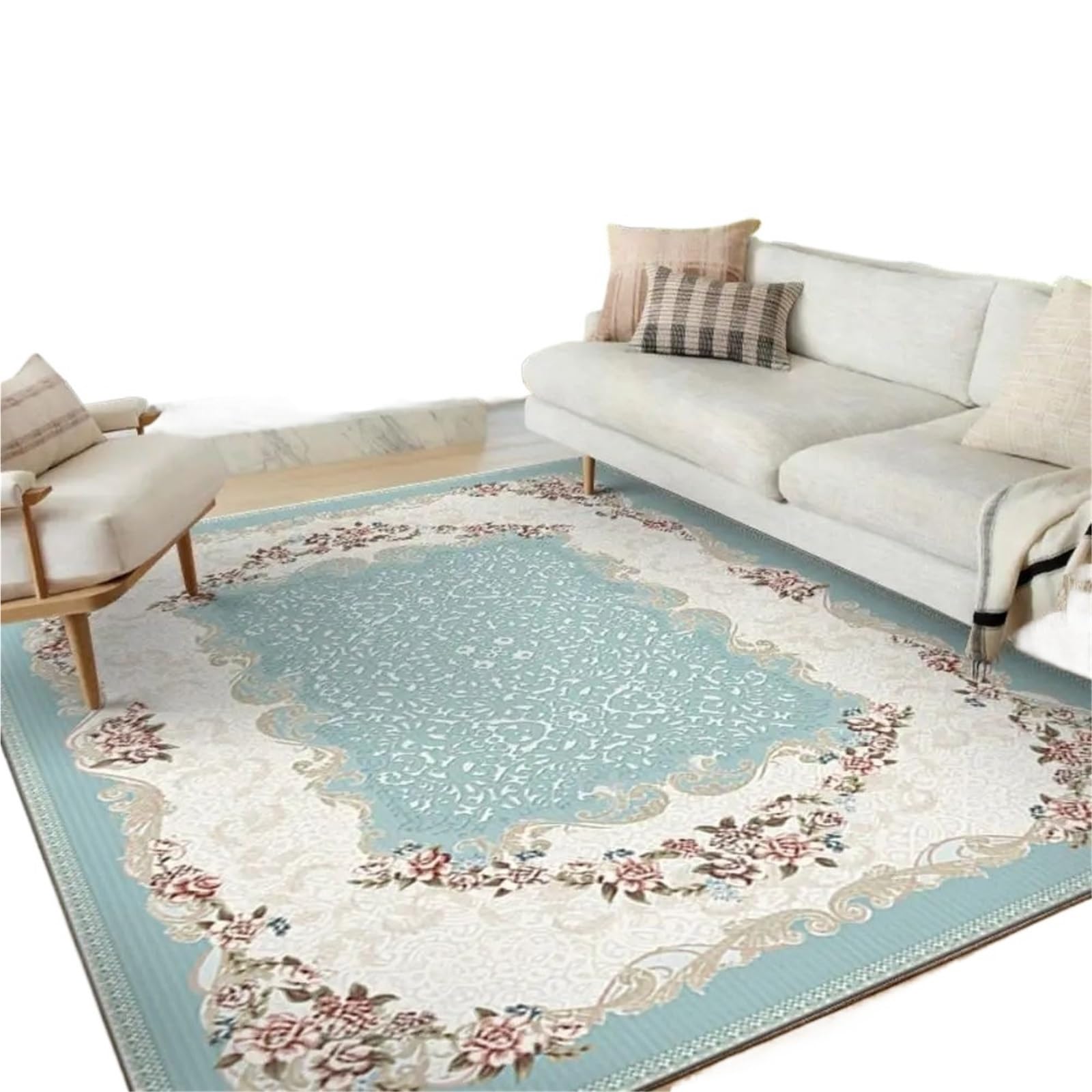 Tapis salon bohème vintage violet WNBFTTK grand tapis de chambre 100x150cm