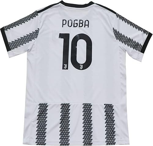 Miniatura 4 de CEKFAX Juve Home #10 Paul Pogba - Juego de calcetines de fútbol americano para niños, tallas juveniles 20222023