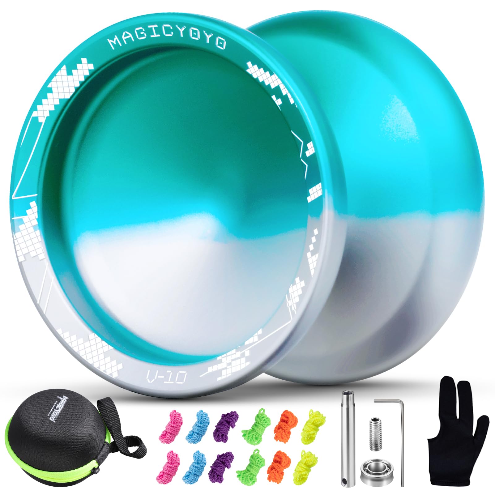 YOSTAR Yoyo Profi V10, Responsive JoJo con cuscinetto a sfera, in