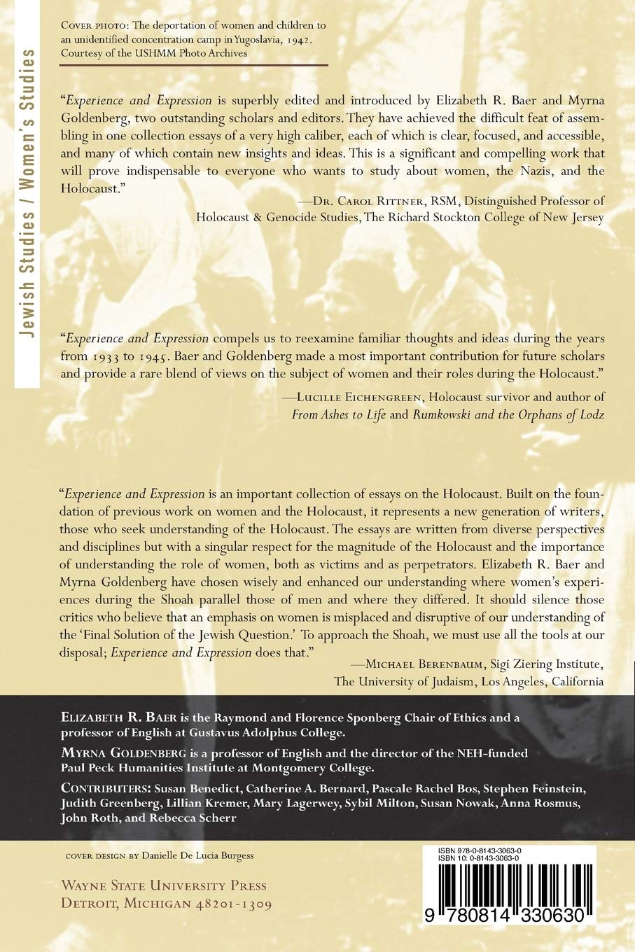 Experience and Expression: Women, the Nazis, and the Holocaust