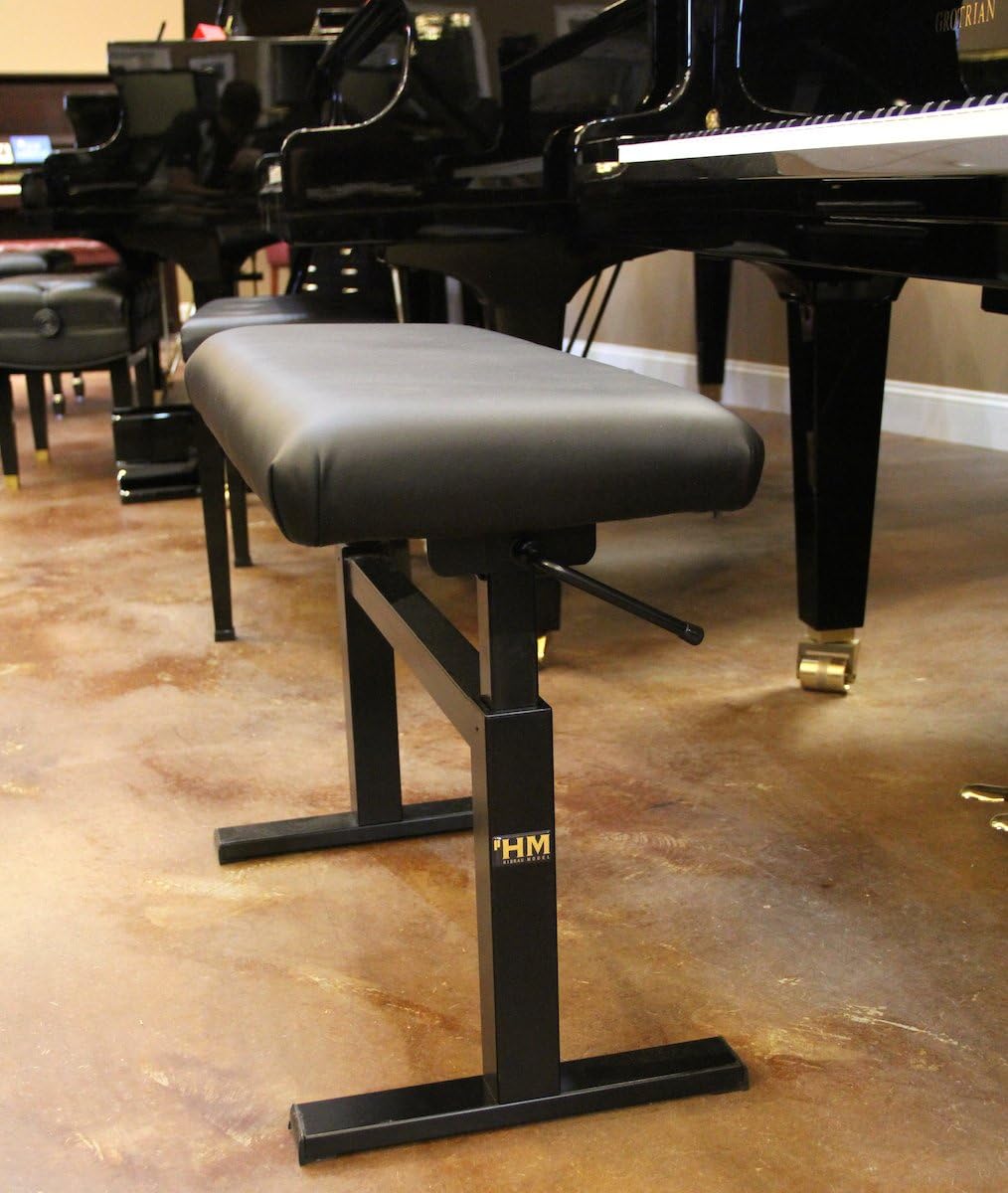 Chicago Piano Bench - 30" Vinyl w/Ergonomic seat.